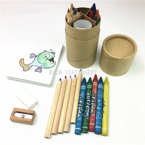 2019 Novelty Crayons And Color Pencils Drawing Set