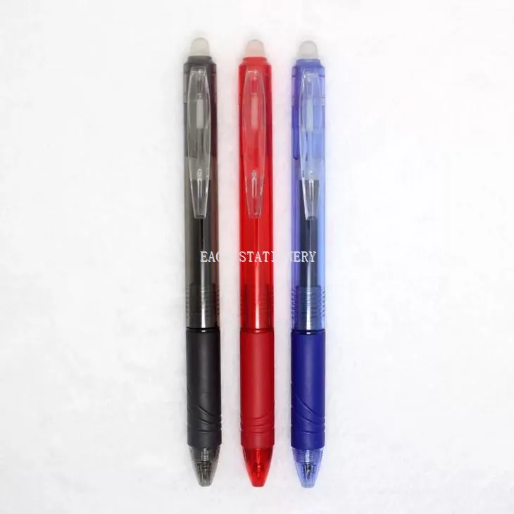 Stylo à bille à encre effaçable pour le bureau et l'école